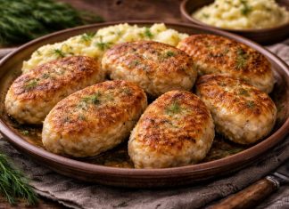 Ленинградские рыбные котлеты из щуки в домашних условиях (Ленинградская область)