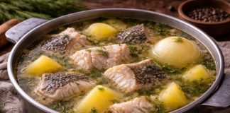 Поморская уха из трески в домашних условиях (Архангельская область)