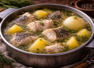 Поморская уха из трески в домашних условиях (Архангельская область)