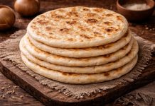 Пресные лепёшки на воде по-таёжному в домашних условиях (Ханты-Мансийский автономный округ — Югра)