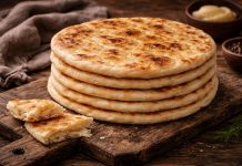 Пресные лепёшки на воде по-ямальски в домашних условиях (Ямало-Ненецкий автономный округ)