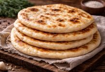 Пресные лепёшки на сковороде по-сибирски в домашних условиях (Красноярский край)