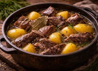 Тушёная дичь с картофелем по-югорски в домашних условиях (Ханты-Мансийский автономный округ — Югра)