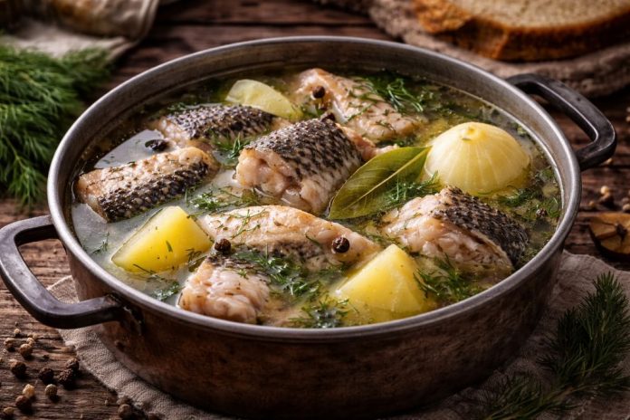 Уха из северной рыбы в домашних условиях (Ненецкий автономный округ)