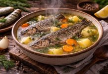 Алтайская уха из речной рыбы в домашних условиях (Алтайский край)