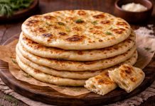 Домашние лепёшки на сковороде по-биробиджански в домашних условиях (Еврейская автономная область)