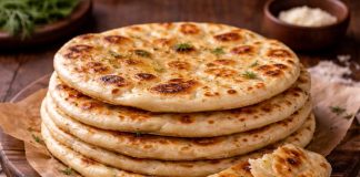 Домашние лепёшки на сковороде по-биробиджански в домашних условиях (Еврейская автономная область)