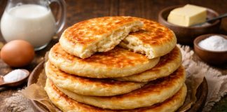 Лепёшки на молоке по-алтайски в домашних условиях