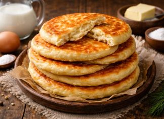 Лепёшки на молоке по-алтайски в домашних условиях