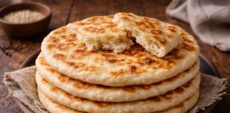 Пресные лепёшки на сковороде по-забайкальски в домашних условиях