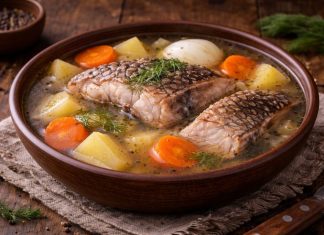 Уха из амурского сазана в домашних условиях