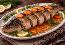 Фаршированная рыба по-дальневосточному в домашних условиях (Еврейская автономная область)