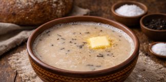 Чай с молоком и солью по-бурятски