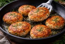 Домашние рыбные котлеты из лосося по-камчатски в домашних условиях