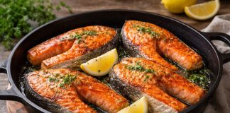 Жареная нерка на сковороде по-камчатски в домашних условиях Жареная нерка на сковороде по-камчатски в домашних условиях