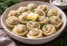 Рыбные пельмени по-приморски в домашних условиях (Приморский край)