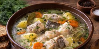 Уха из морской рыбы по-приморски в домашних условиях