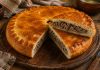 Домашний пирог с мясом в духовке (Магаданская область)
