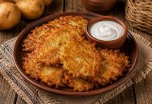 Картофельные драники со сметаной в домашних условиях (Кировская область)