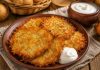Картофельные драники со сметаной в домашних условиях (Рязанская область)