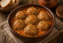 Мясные тефтели с подливой в домашних условиях (Кировская область)