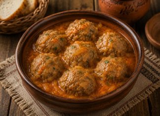 Мясные тефтели с подливой в домашних условиях (Кировская область)