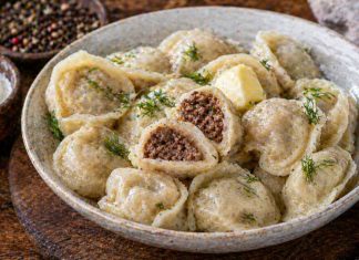 Пельмени с олениной в домашних условиях (Магаданская область)