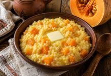 Пшённая каша с тыквой в домашних условиях (Рязанская область)