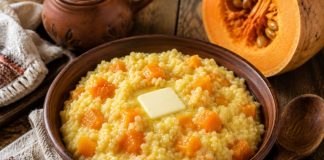 Пшённая каша с тыквой в домашних условиях (Рязанская область)