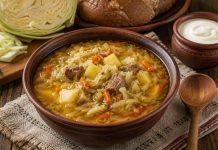 Щи из свежей капусты в домашних условиях (Рязанская область)