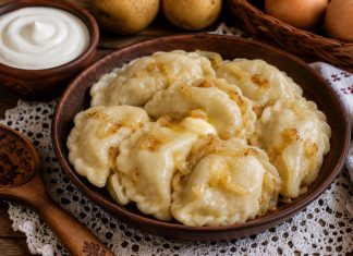 Домашние вареники с картофелем в домашних условиях (Орловская область)