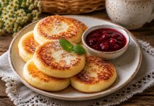 Домашние сырники с вареньем в домашних условиях (Орловская область)