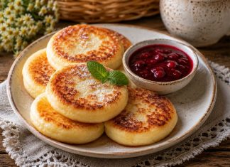 Домашние сырники с вареньем в домашних условиях (Орловская область)