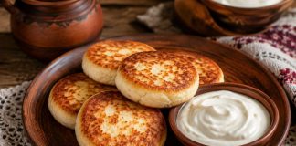 Домашние сырники со сметаной в домашних условиях (Тамбовская область)
