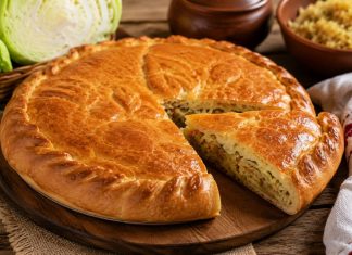 Капустный пирог в домашних условиях (Тамбовская область)