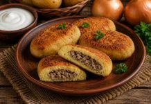 Картофельные зразы с мясом в домашних условиях (Орловская область)
