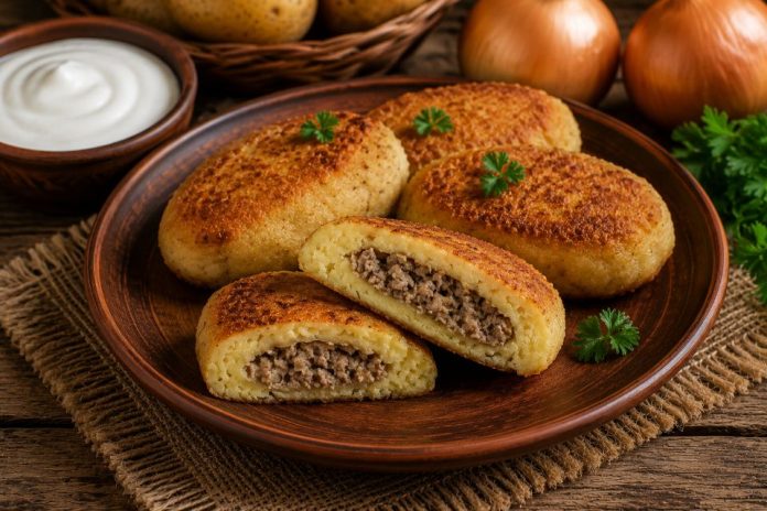 Картофельные зразы с мясом в домашних условиях (Орловская область) Картофельные зразы с мясом в домашних условиях (Орловская область)
