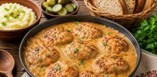 Куриные котлеты с подливой в домашних условиях (Орловская область)