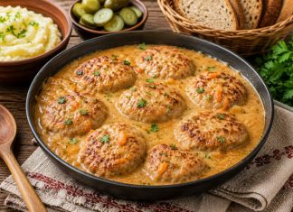 Куриные котлеты с подливой в домашних условиях (Орловская область)