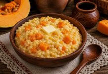 Пшённая каша с тыквой в домашних условиях (Орловская область)