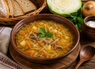 Щи из свежей капусты в домашних условиях (Орловская область)