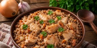 Гречневая каша с курицей в домашних условиях (Брянская область) Гречневая каша с курицей в домашних условиях (Брянская область)