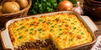 Картофельная запеканка с мясом в домашних условиях (Брянская область) Картофельная запеканка с мясом в домашних условиях (Брянская область)
