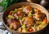 Курица, запечённая с картофелем в домашних условиях (Брянская область)