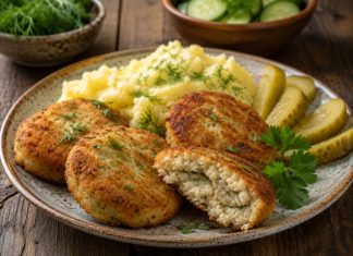 Рыбные котлеты из речной рыбы в домашних условиях (Брянская область)