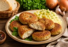 Рыбные котлеты из речной рыбы в домашних условиях (Орловская область)
